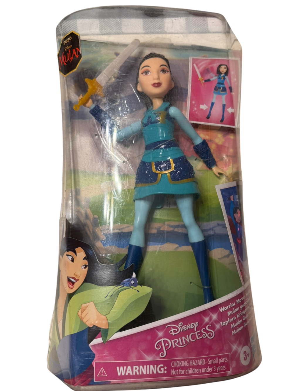 Disney Mulan Warrior Doll New in box